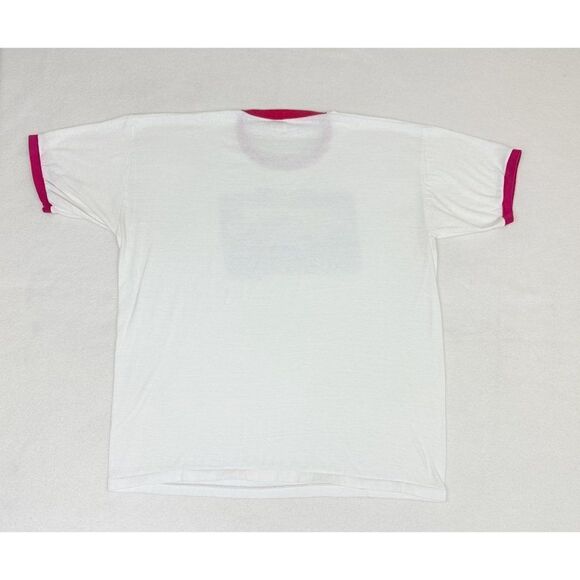 Vintage 1977 San Jose Speedway T-Shirt XL Ringer NASCAR Auto Racing California - Picture 3 of 9